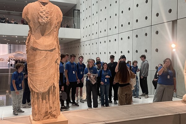 Wednesday: Parthenon Museum and a Greek Orthodox Church