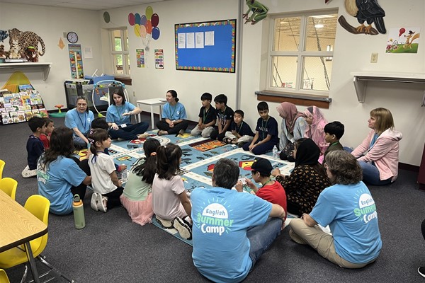 Day 1 of Lancaster ESL Camp: All About Me! 