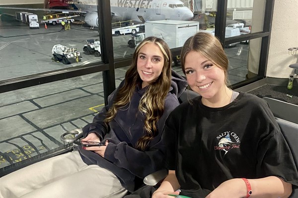 More waiting, and now we’ve boarded!