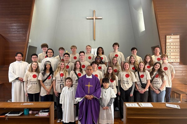 Japanese Catholic Church Mass and the Mall