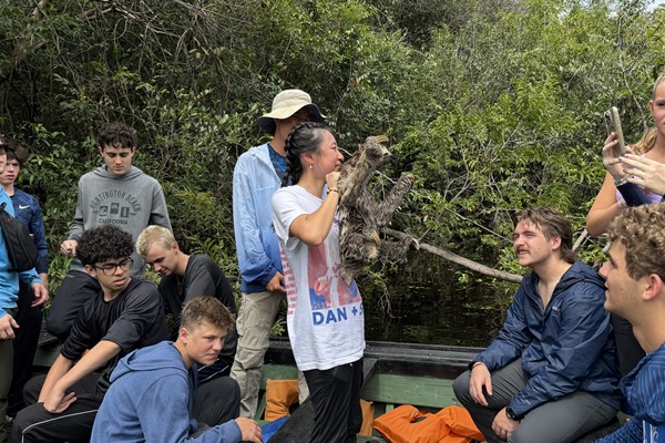 Day 7 - Jungle Cruise, Rain Forest Hike, Sloths, and Dolphins Pt 2